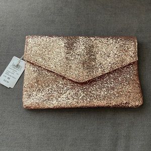New rose gold clutch